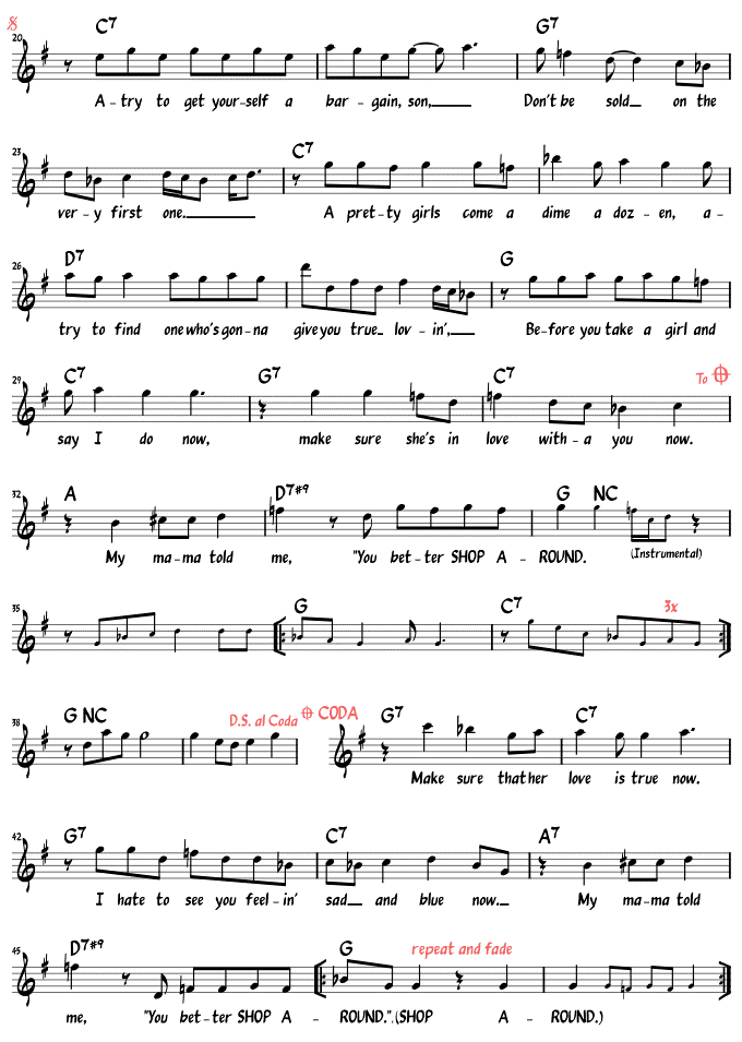 Sheet Music